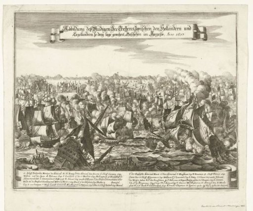 Naval Battle at Terheide, 1653