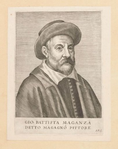 Portrait of the painter Giovanni Battista Maganza