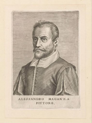 Portrait of the painter Alessandro Maganza