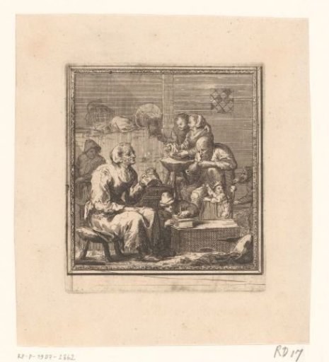 Domestic scene