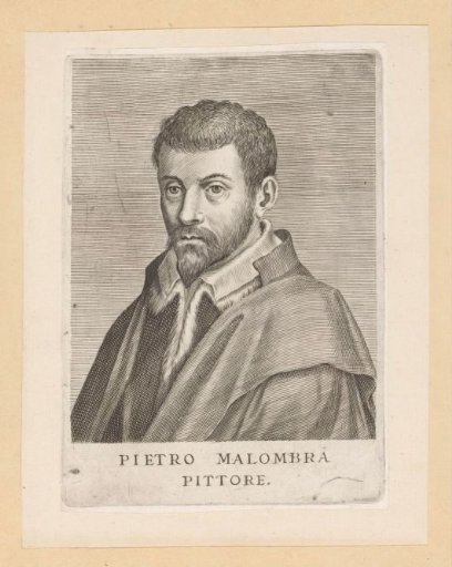 Portrait of the painter Pietro Malombra