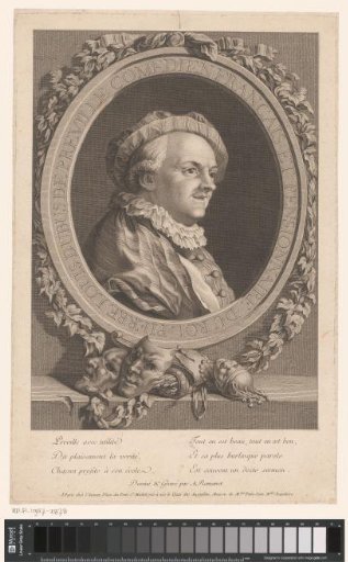 Portrait of Pierre Louis-Dubus de Preville