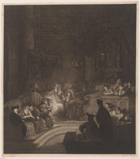 Christ Preaching in the Temple