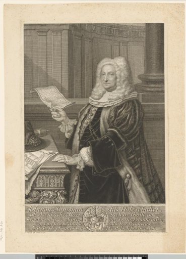 Portrait of Johann Sigismund Holzschuher von Aspach und Harrlach auf Thalheim
