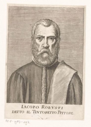 Portrait of the painter Jacopo Tintoretto