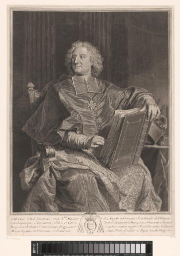 Portrait of Cardinal Melchior de Polignac