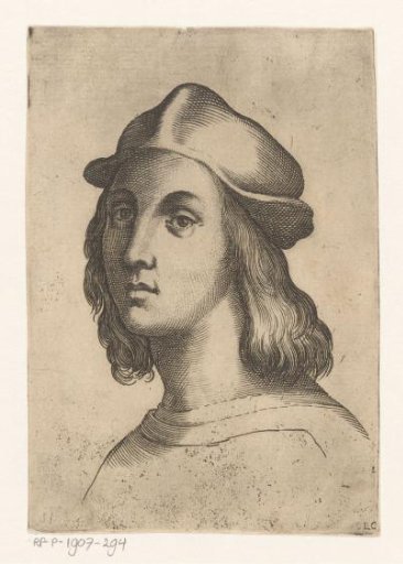 Portrait of the artist Raphael