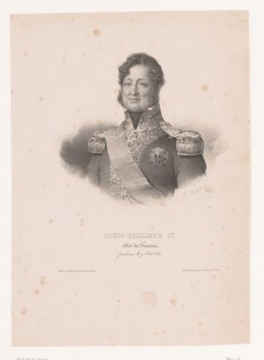 Portrait of Louis Philippe I, King of France