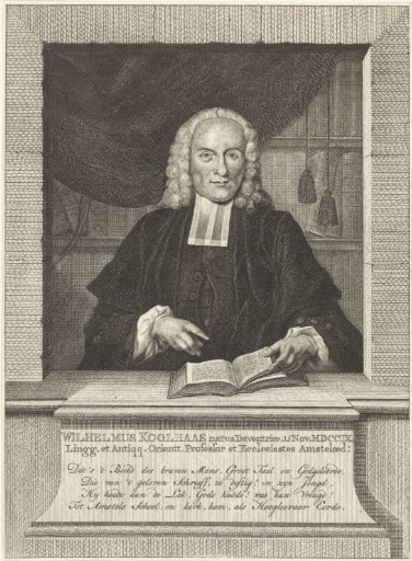 Portrait of Minister Willem Koolhaas