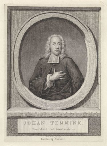 Portrait of Reformed Minister Joan Temmink