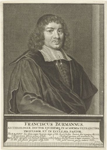 Portrait of Franciscus Burmannus
