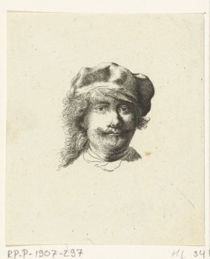 Self-Portrait with Cap