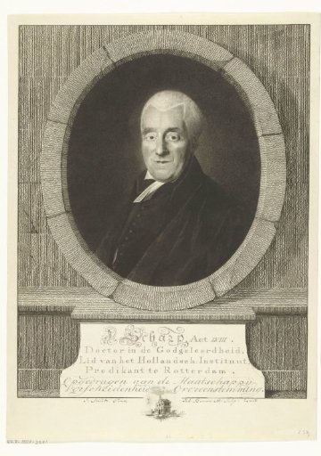 Portrait of Jan Scharp at the age of 58