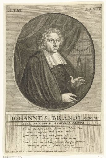 Portrait of Johannes Brandt at the age of 39