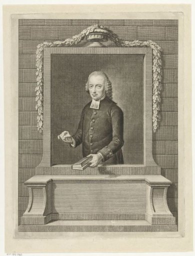 Portrait of Reverend Andreas Lutgerus Kolver