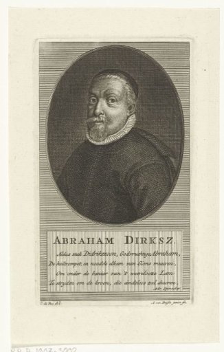 Portrait of Abraham Dirks Bierens
