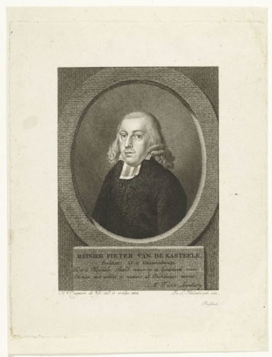 Portrait of Reinier Pieter van de Kasteele