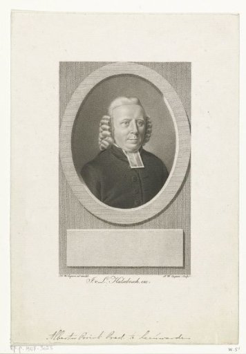 Portrait of Albertus Brink