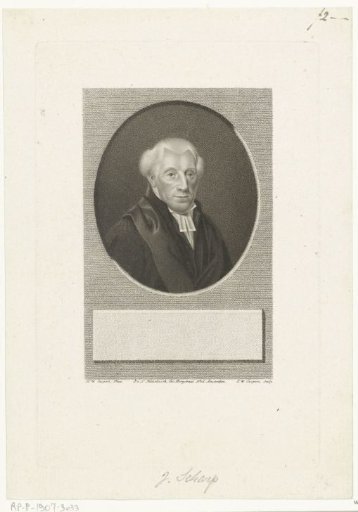 Portrait of Jan Scharp