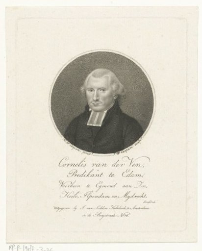 Portrait of Cornelis van der Ven