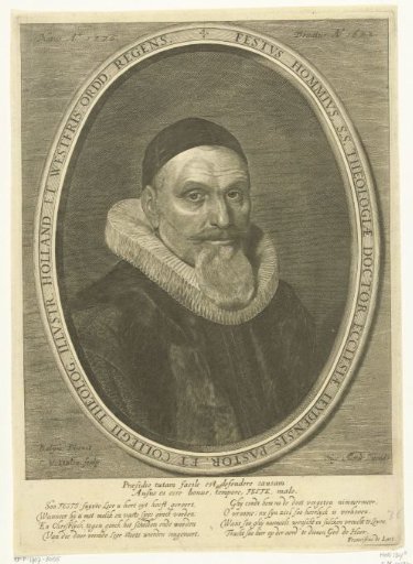 Portrait of Festus Hommius