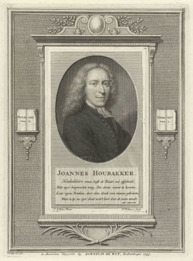 Portrait of Joannes Houbakker