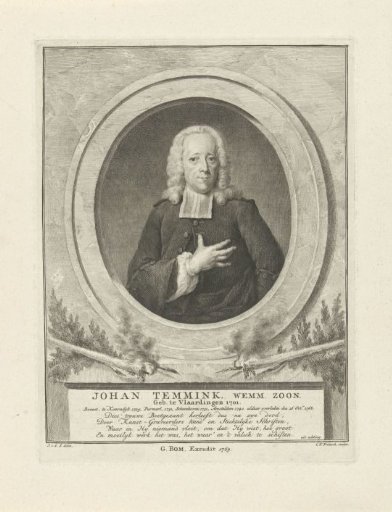 Portrait of Johan Temmink