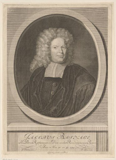 Portrait of Jacques Basnage de Beauval at the age of 53