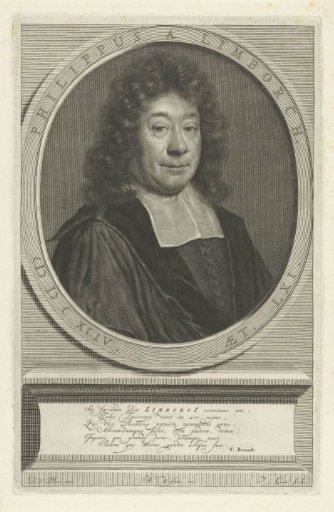 Portrait of Philippus van Limborch aged 61