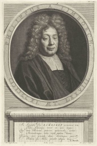 Portrait of Philippus van Limborch aged 78