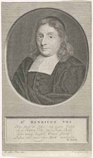 Portrait of Henricus Vos