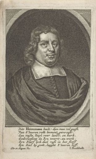 Portrait of Laurentius Homma