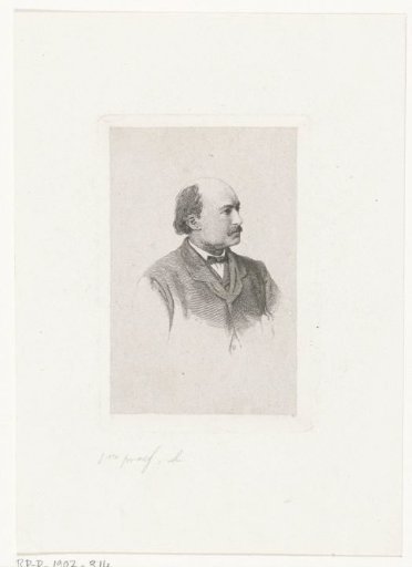 Portrait of Johann Philip van der Kellen
