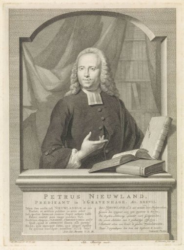 Portrait of Petrus Nieuwland at the age of 37