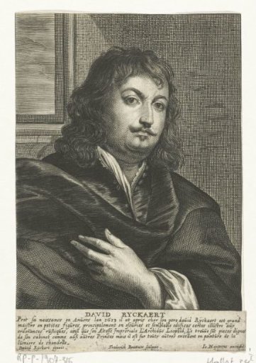 Self-portrait of David Rijckaert