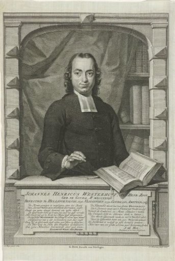 Portrait of Johannes Henricus Westerhoff