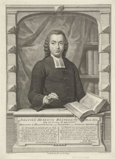 Portrait of Johannes Henricus Westerhoff