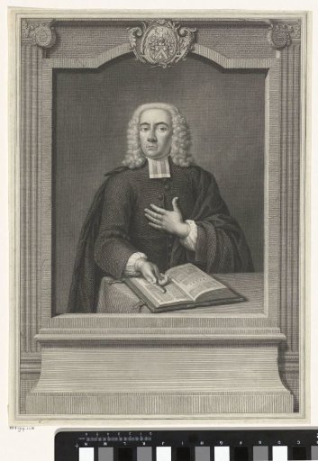 Portrait of an unknown preacher