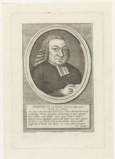 Portrait of Herbertus de Haas
