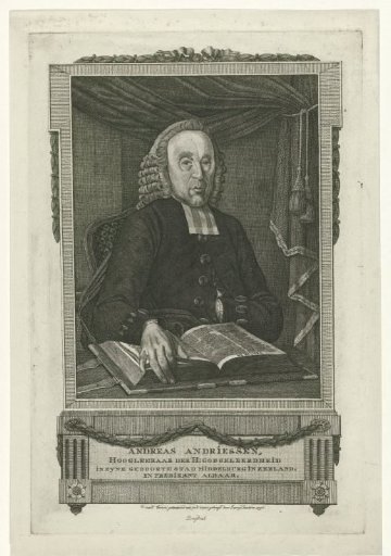 Portrait of Andreas Andriessen