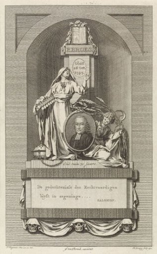 Allegorical tomb monument for Petrus Broes
