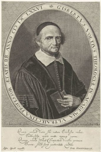 Portrait of Gisbertus Voetius