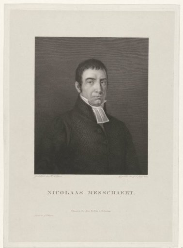 Portrait of Nicolaas Messchaert