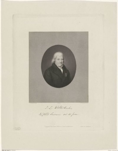 Portrait of Johannes Leonardus Wolterbeek