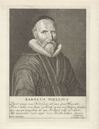 Portrait of Carolus Niellius