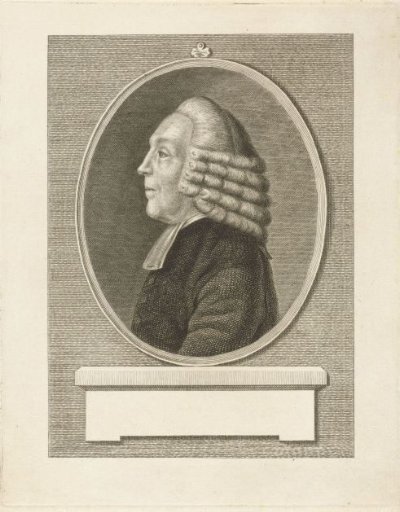 Portrait of Henricus Hoogeveen