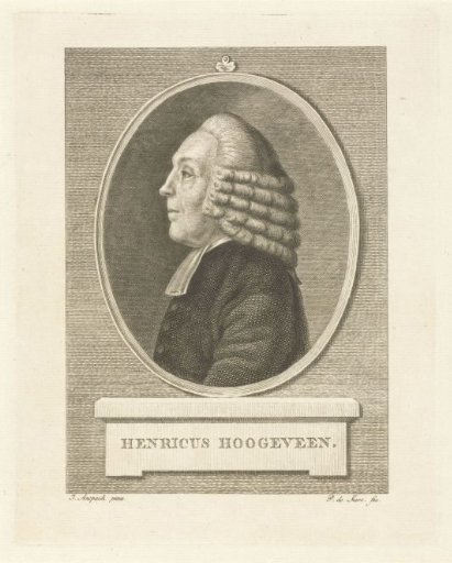 Portrait of Henricus Hoogeveen