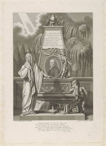 Monument for Henricus van Herwerden