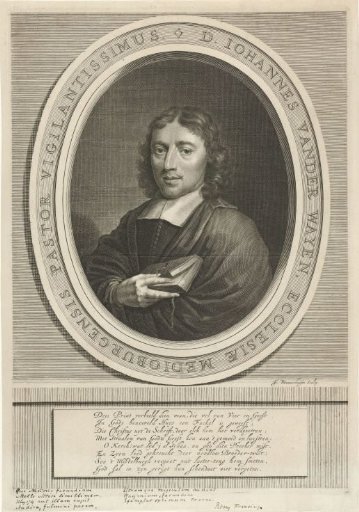 Portrait of Johannes van der Waaijen
