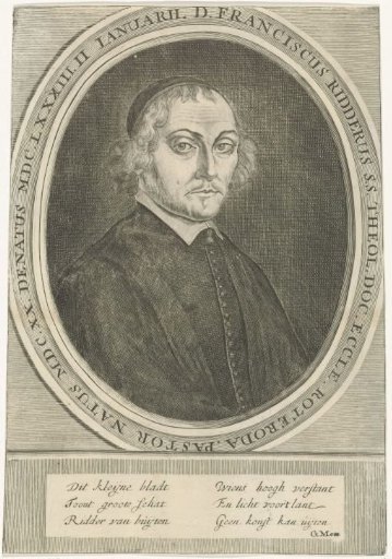 Portrait of Franciscus Ridderus